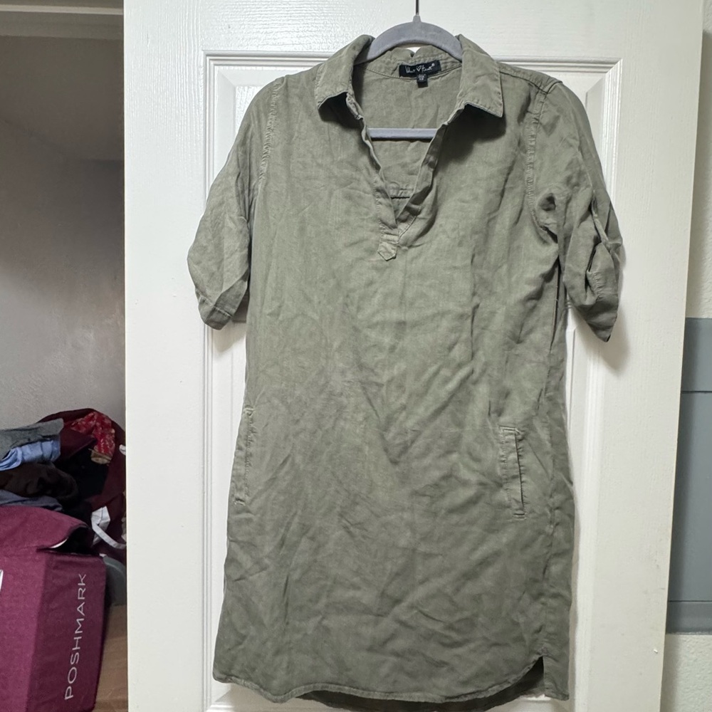 Velvet Heart Olive Green Women's Dress